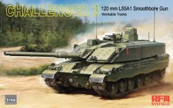 画像1: ライフィールドモデル[RFM5166]1/35 チャレンジャー3w/連結組立可動式履帯