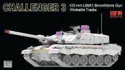 画像4: ライフィールドモデル[RFM5166]1/35 チャレンジャー3w/連結組立可動式履帯