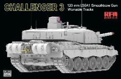 画像5: ライフィールドモデル[RFM5166]1/35 チャレンジャー3w/連結組立可動式履帯