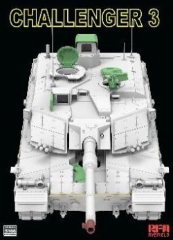 画像7: ライフィールドモデル[RFM5166]1/35 チャレンジャー3w/連結組立可動式履帯