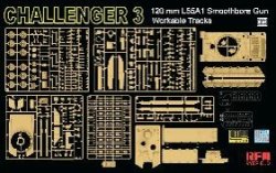 画像8: ライフィールドモデル[RFM5166]1/35 チャレンジャー3w/連結組立可動式履帯