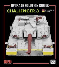 画像2: ライフィールドモデル[RFM2128]1/35 チャレンジャー3用グレードアップパーツセット (RFM5166用)
