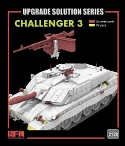 画像3: ライフィールドモデル[RFM2128]1/35 チャレンジャー3用グレードアップパーツセット (RFM5166用)