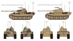 画像4: ライフィールドモデル[RFM5089] 1/35 パンターG型 指揮戦車 w/可動式履帯