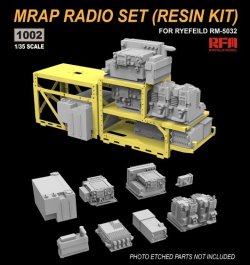 画像1: ライフィールドモデル[RFM1002]1/35 M-ATV MRAP用レジン製無線機器セット