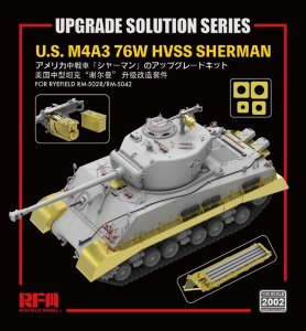 画像1: ライフィールドモデル[RFM2002]1/35 M4A3 76W HVSS シャーマン用グレードアップパーツセット(RFM5028 & RFM5042用) (1)