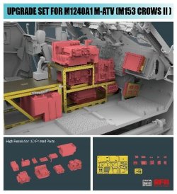 画像2: ライフィールドモデル[RFM2012]1/35 M-ATV用グレードアップパーツセット (RFM5032 & RFM5052用)