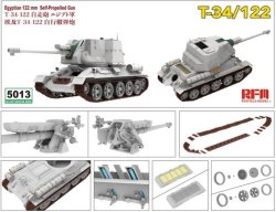 画像3: ライフィールドモデル[RFM5013]1/35 エジプト軍 T-34-122 自走砲