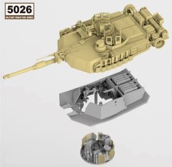 画像4: ライフィールドモデル[RFM5026]1/35 M1A2 SEP エイブラムス TUSKI/TUSKIIw/フルインテリア