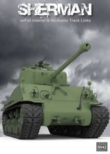 ライフィールドモデル[RFM5042]1/35 M4A3 76W HVSS シャーマン 中戦車 w/可動式履帯＆フルインテリア
