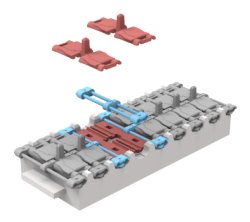 画像2: ライフィールドモデル[RFM5054]1/35 チャレンジャー2用連結組立可動式履帯セット