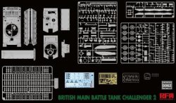 画像2: ライフィールドモデル[RFM5062]1/35 チャレンジャー2w/連結組立可動式履帯