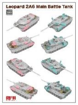 画像3: ライフィールドモデル[RFM5065]1/35 レオパルド2A6 主力戦車 w/可動式履帯
