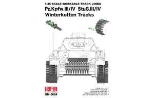 画像1: ライフィールドモデル[RFM5084]1/35 III/IV号戦車 & III/IV号 突撃砲用連結組立可動式 ヴィンターケッテン (1)