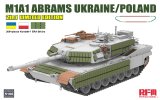 ライフィールドモデル[RFM5106]1/35 M1A1 エイブラムス ウクライナ /ポーランド軍w/コンタークト1 ERA 2 in 1
