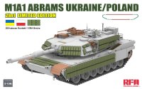ライフィールドモデル[RFM5106]1/35 M1A1 エイブラムス ウクライナ /ポーランド軍w/コンタークト1 ERA 2 in 1