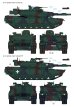 画像3: ライフィールドモデル[RFM5106]1/35 M1A1 エイブラムス ウクライナ /ポーランド軍w/コンタークト1 ERA 2 in 1 (3)