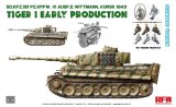ライフィールドモデル[RFM5139]1/35 Sd.Kfz.181 タイガーI 前期型 w/ヴィットマンレジンフィギュア クルスク1943年 通常版