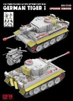 画像2: ライフィールドモデル[RFM5140]1/35 Sd.Kfz.181 タイガーI 前期型 w/ヴィットマンレジンフィギュア クルスク1943年 グレードアップ版
