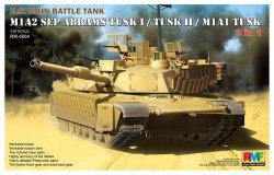 画像1: ライフィールドモデル[RFM5004]1/35 現用米 M1A2SEPエイブラムス TUSKI/TUSKII/M1A1 TUSK(3in1)