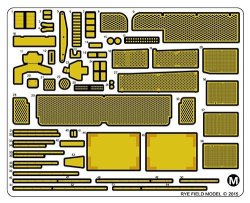 画像2: ライフィールドモデル[RFM5004]1/35 現用米 M1A2SEPエイブラムス TUSKI/TUSKII/M1A1 TUSK(3in1)