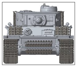 画像2: ライフィールドモデル[RFM5005]1/35 WWII独 ティーガーI「フェールマン戦隊」ドイツ北部1945年4月