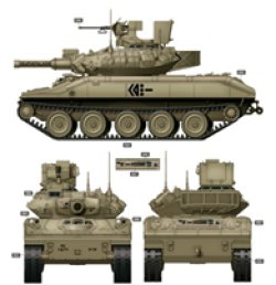 画像3: ライフィールドモデル[RFM5020]1/35 M551A1/TTS シェリダン
