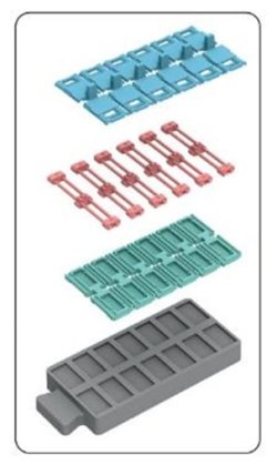 画像2: ライフィールドモデル[RFM5057]1/35 レオパルト2A5/A6/A7用  可動式履帯セット (インジェクション製)
