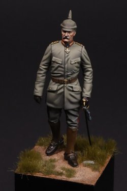 画像1: S.B.S model[SBMV75014]75mm (1/24) WW.1 ドイツ軍 ゲオルク・フックス 歩兵大将