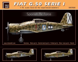 画像1: S.B.S model[SBM7028]1/72 フィアット G.50 セリエI「スペイン空軍」 リミテッドエディション (1)