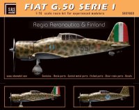 S.B.S model[SBM7029]1/72 フィアット G.50 セリエI「イタリア & フィンランド」 リミテッドエディション