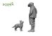 画像3: SCENIX Studio[SXCF35001]1/35 WWII 「チャイルド&パピー」ドイツの子供とジャーマン・シェパードの子犬 (3)