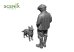画像5: SCENIX Studio[SXCF35001]1/35 WWII 「チャイルド&パピー」ドイツの子供とジャーマン・シェパードの子犬 (5)