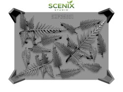 画像2: SCENIX Studio[SXP35001]1/35 ジオラマアクセサリー シダの葉