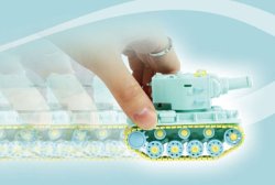 画像3: 童友社 カラフルキュートタンク[No.1] KV-2（ロシア）