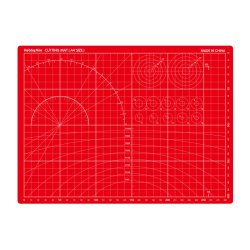 画像2: 童友社[DGCM-R] 1大型ガラスカッティングマット レッド