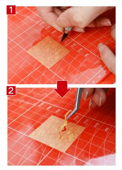 画像6: 童友社[DGCM-G] 1大型ガラスカッティングマット グレー