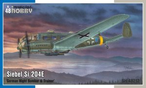 画像1: スペシャルホビー[SPH SH48212]1/48 ジーベル Si204E 「ドイツ夜間爆撃機・練習機」 (1)