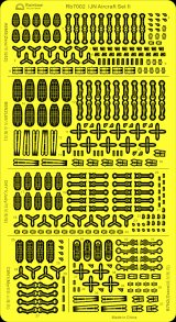 レインボーモデル[VICRAI7002]1/700 日本海軍 艦載機ディテールアップセット2（零戦52型×10、天山×10、彗星×4、   彩雲×4、流星×4）