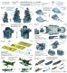画像3: レインボーモデル[VICRAI7190]1/700 日本海軍 伊勢型航空戦艦伊勢、日向 昭和19年10月 アップグレードセットV2.0（フジミ用） (3)