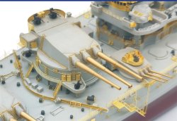 画像2: シップヤードワークス[VICSHIS350008]1/350 イタリア海軍 戦艦ローマ(トランぺッター05318用)