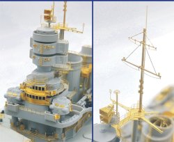 画像3: シップヤードワークス[VICSHIS350008]1/350 イタリア海軍 戦艦ローマ(トランぺッター05318用)