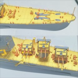 画像3: シップヤードワークス[VICSHIS350012]1/350 日本海軍 重巡洋艦 高雄1942(アオシマ00054用)