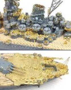 画像3: シップヤードワークス[VICSHIS700009]スーパーディテールセット 1/700日本海軍 戦艦 武蔵 1944年 (ピットロードW201用)