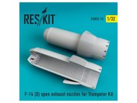Reskit(レスキット)[RSKU32-0013]1/32 F-14D トムキャット アフターバーナー (開状態) (トランぺッター用)