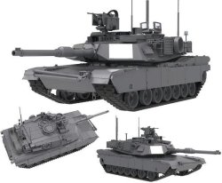 画像3: VOIIO[VOI01101] 1/35 M1A2 SEP V2 エイブラムス 米軍主力戦車