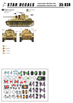 画像2: STAR DECALS[SD35-838] 1/35 WWII独 北アフリカミックス Part.8 IV号戦車F/F.2型