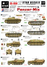 STAR DECALS[SD35-856] 1/35 WWII独 東プロイセンとケーニヒスベルク #3 IV号戦車L/70(A),IV号駆逐戦車L/48,III突,III突105mm砲搭載型, SdKfz 250, SdKfz 251 デカールセット