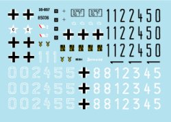 画像2: STAR DECALS[SD35-857] 1/35 WWII独 イタリア戦線#6 IV号戦車H型 デカールセット