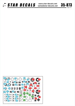 画像3: STAR DECALS[SD35-873] 1/35 第2装甲師団 第3装甲連隊のIII号戦車 H/J型 デカールセット